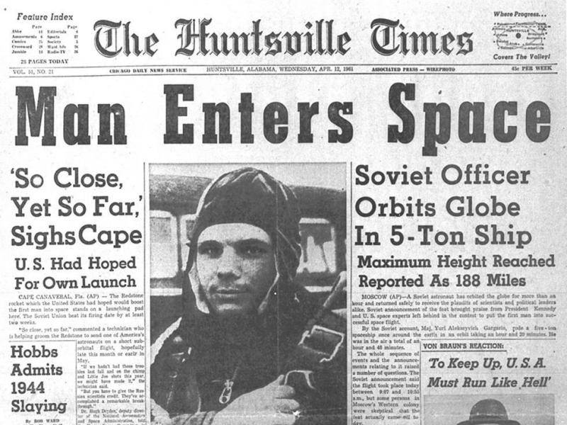 60th anniversary of historic first human spaceflight!