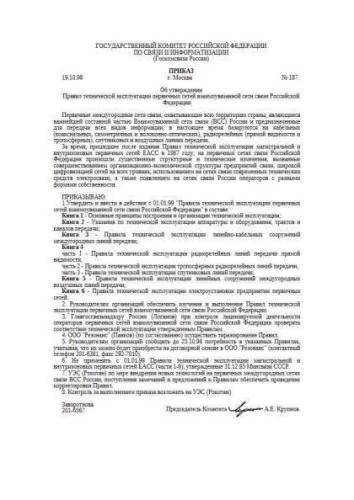 Rules of technical maintenance of primary networks of inter-related communication network of Russia. Book 1